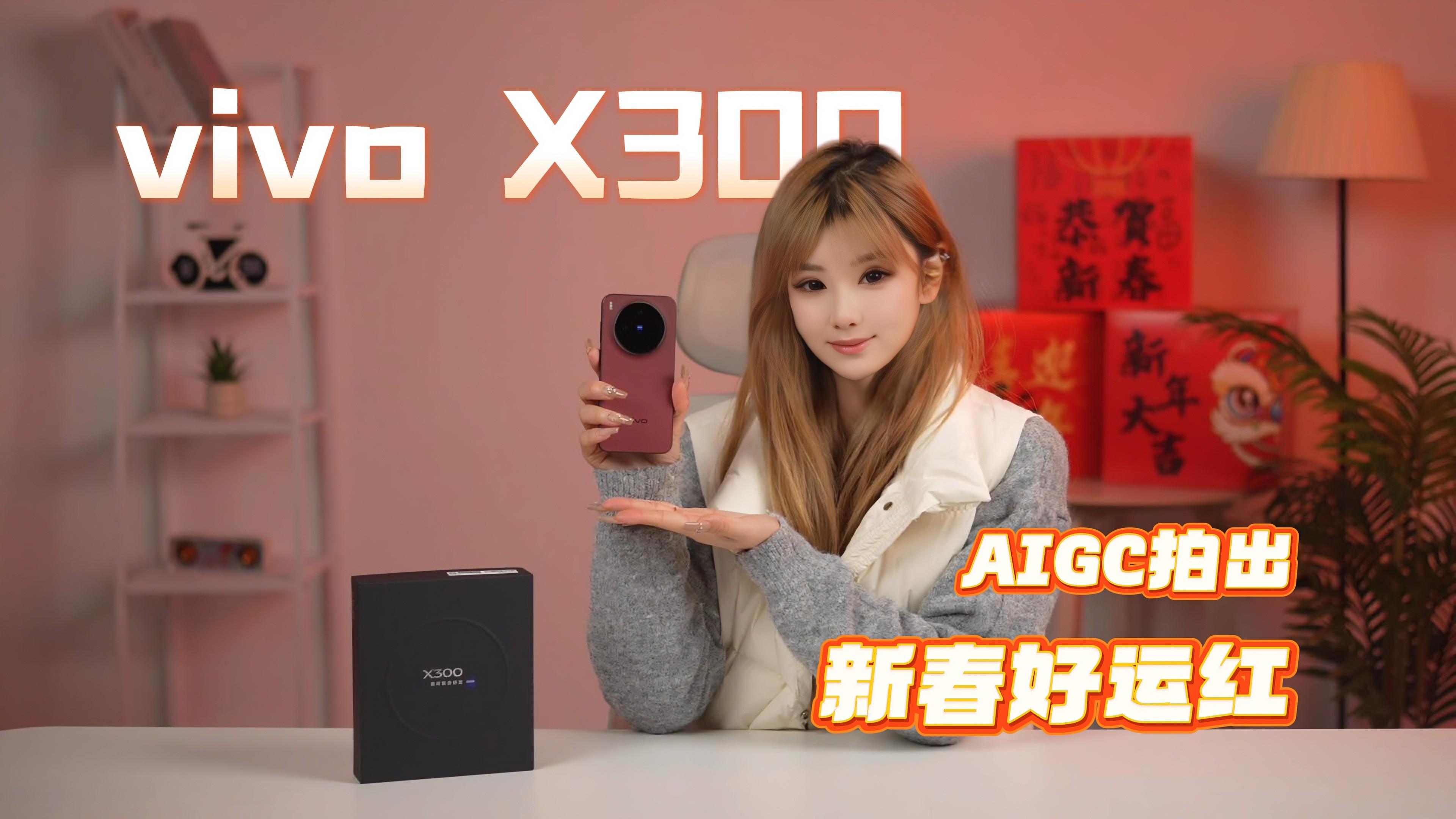 新年出片神器!vivo X300好运红